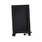 Flash Furniture Black Magnetic Tabletop/Hanging Chalkboard HFKHD-GDIS-CRE8-222315-GG - alternate 2
